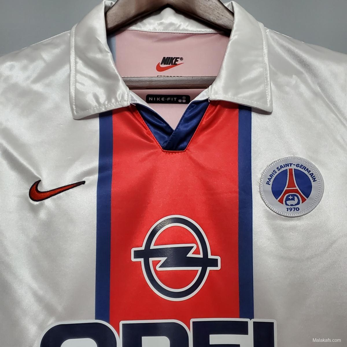 Retro 98/99 PSG away Soccer Jersey