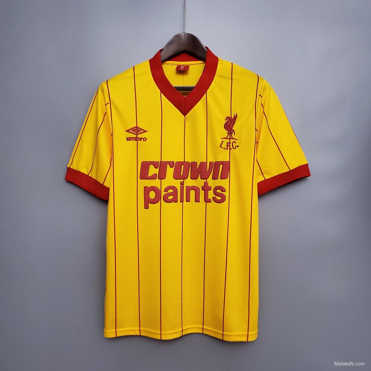 Retro 1984 Liverpool away Soccer Jersey