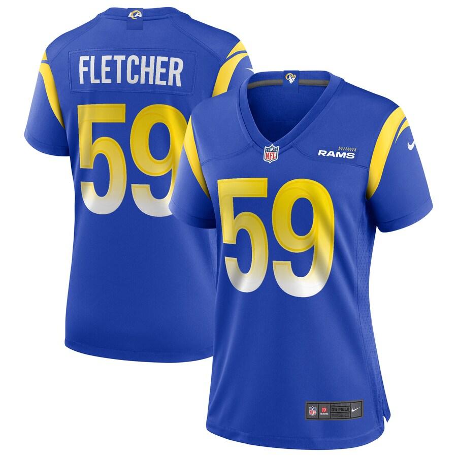 Women's London Fletcher Royal Retired Player Limited Team Jersey