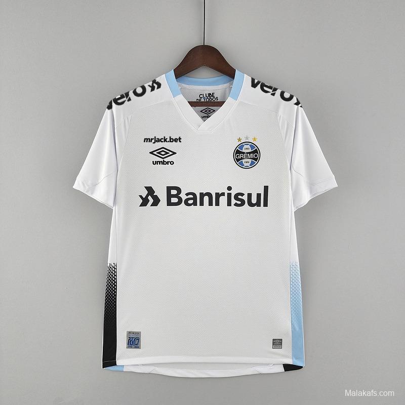 22/23 All Sponsors Gremio Away  Soccer Jersey