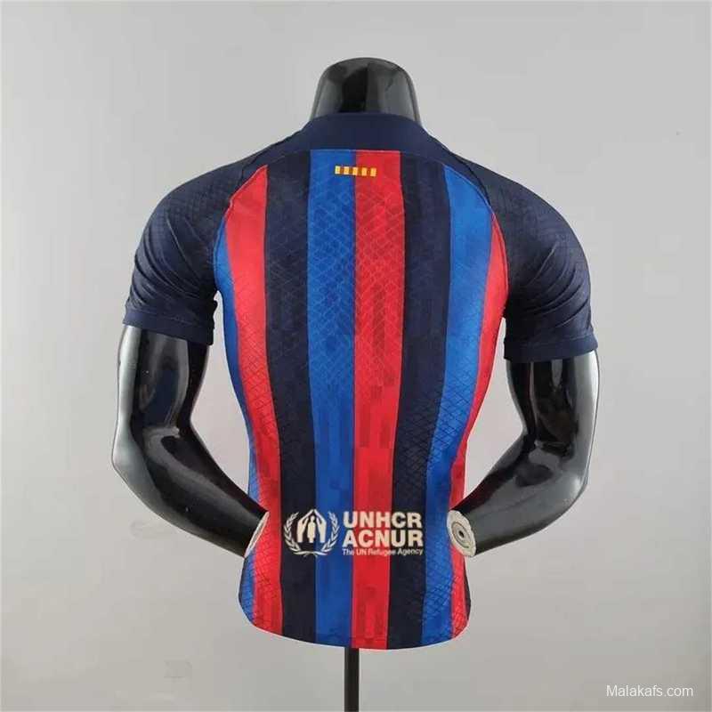 Barcelona 22-23 Home Soccer Jersey Player Version