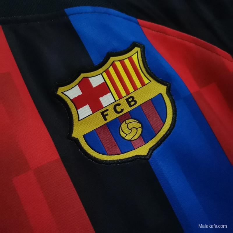 Barcelona 22 23 Home Soccer Jersey