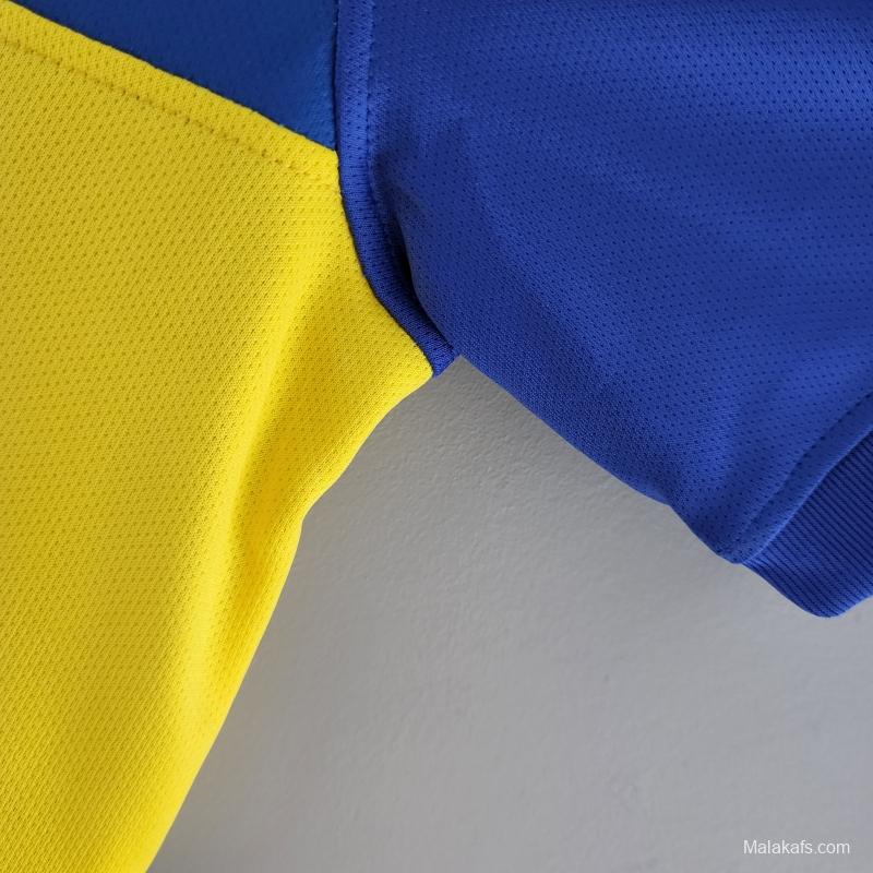 Boca Juniors 09/10 Retro Home Soccer Jersey