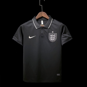 England 22/23 Pre Match Black Polo