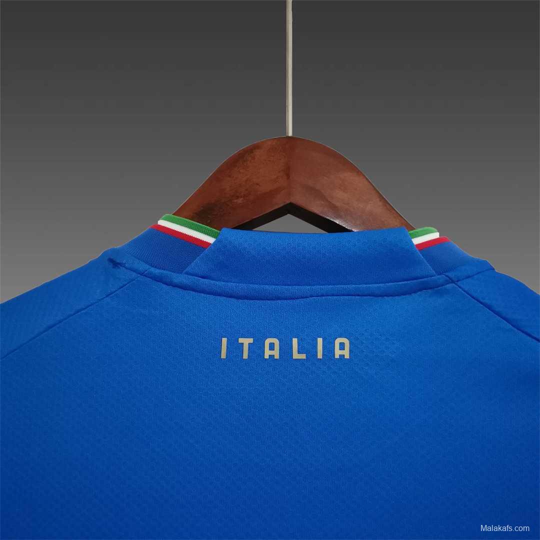 Italy 22/23 Home Jersey Nations League Patch