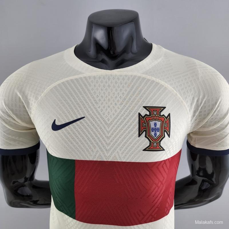 Portugal 22/23 Away Player Version Jersey