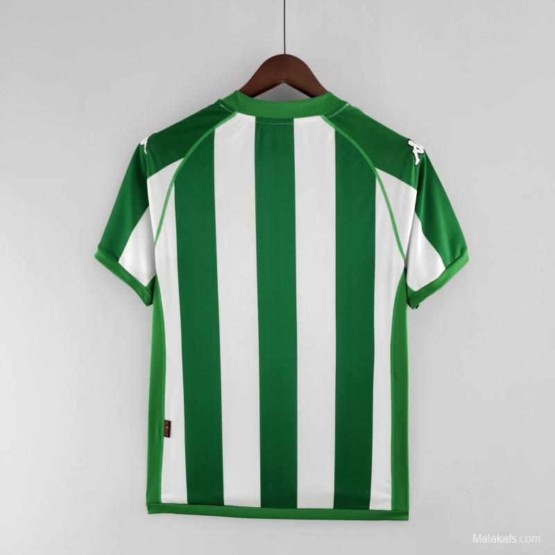 Retro Real Betis 01/02 Home Soccer Jersey