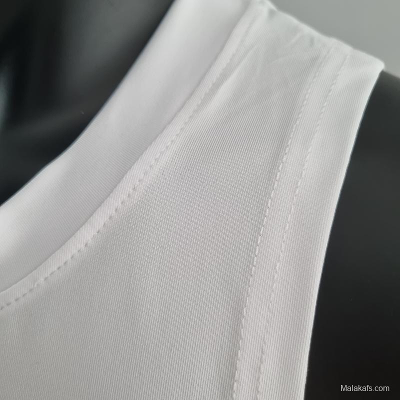 2022 NBA Mamba White Vest Shirt #K000185