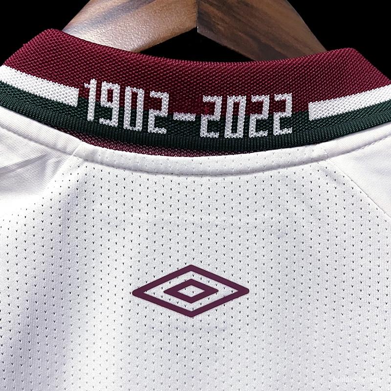 22/23 Woman Fluminense Away Soccer Jersey