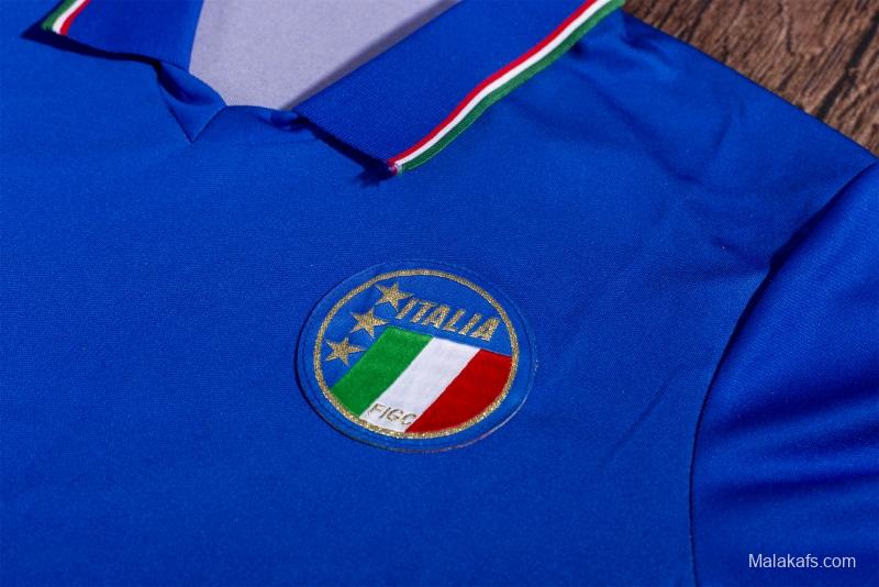 Retro 1990 Italy Home Soccer Jersey