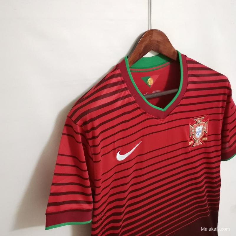 Portugal Home Retro 2014 Jersey