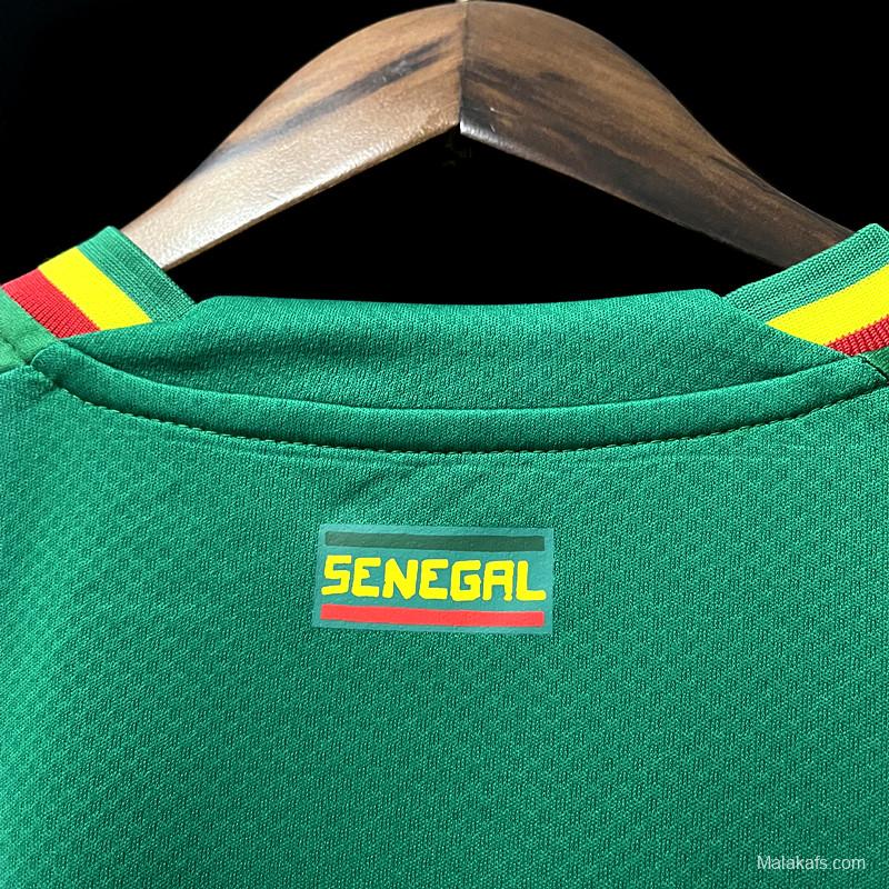 2022 Senegal Away Green Jersey