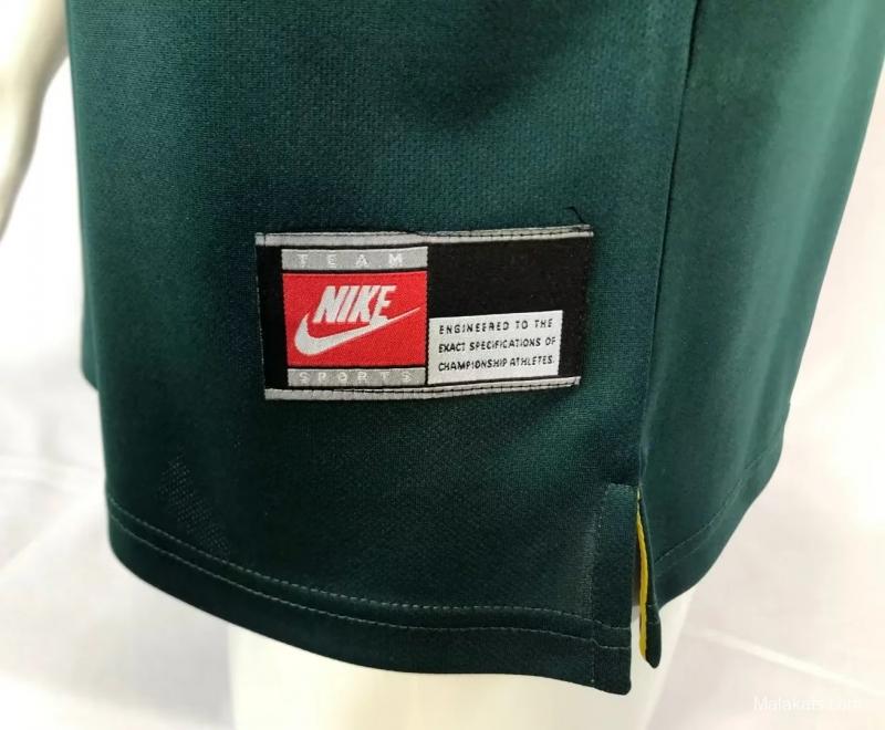 Brazil 1998 Retro Goalkeeper Jersey Green