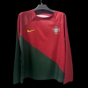 Portugal 2022 Home Long Sleeve Jersey