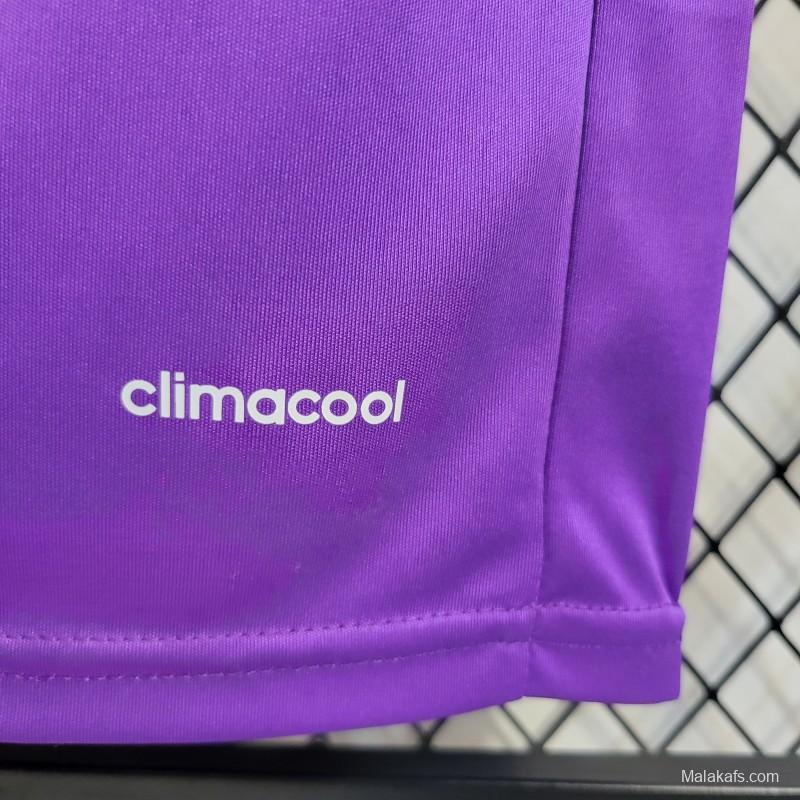 Retro Real Madrid 17/18 Away Purple Jersey