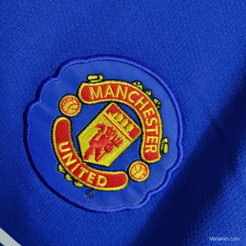 Retro 08/09 Manchester United Third Blue Jersey