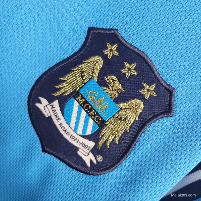 Retro 01/02 Manchester City Home Jersey