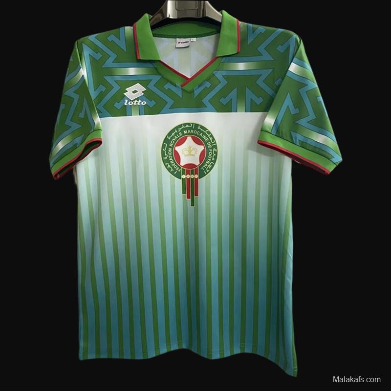 Retro 1994 Morocco Away Green Jersey