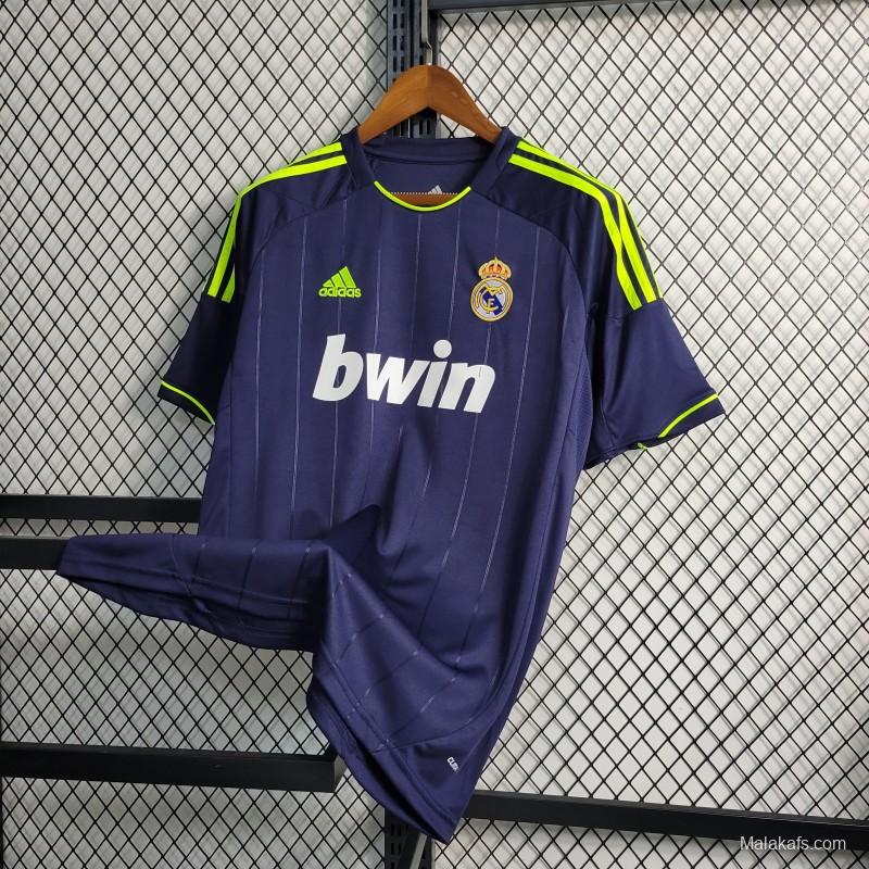 Retro 2012-13 Real Madrid Away Black Jersey