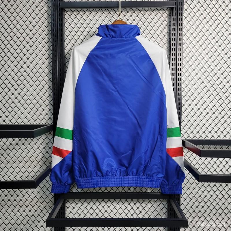 23-24 Italy Blue Windbreaker