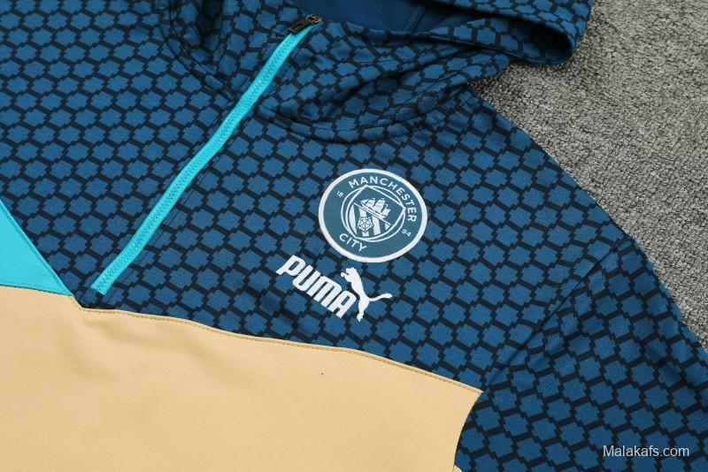 23/24 Puma Mixed Color Half Zipper Jacket+Pants