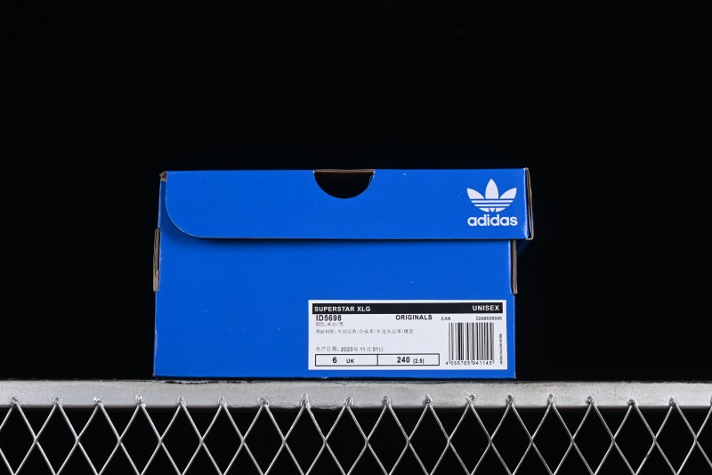 Adidas Originals Superstar XLG Thick Sole Casual Sneakers - ID5698