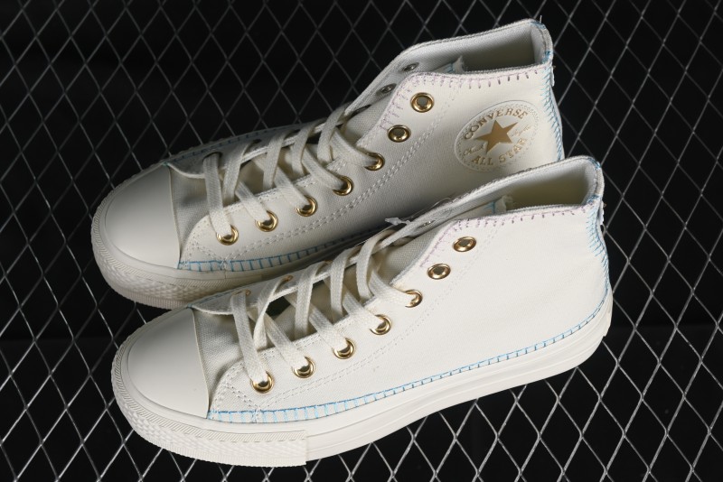 Converse All Star Lift Stitch Daisy Vulcanized Canvas Sneakers - A08731C