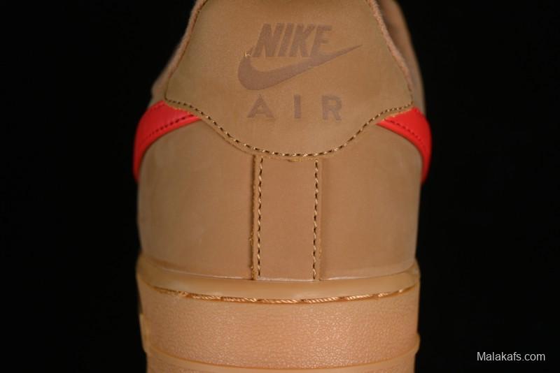 Nike Air Force 1 '07 Low Wheat Color Low-Top Sneakers - FZ7372-300