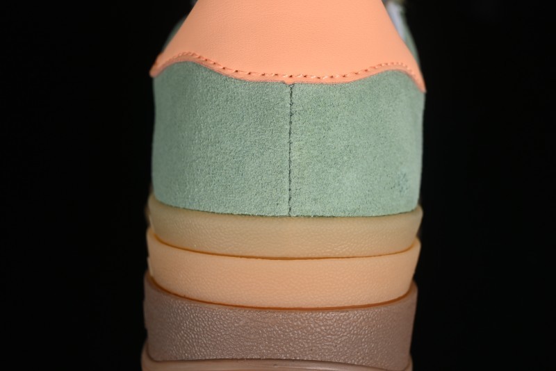 Adidas Originals Gazelle Bold IH7495 Low-Top Sneakers with Thick Sole for Casual Wear Anti-Slip and Durable - IH7495