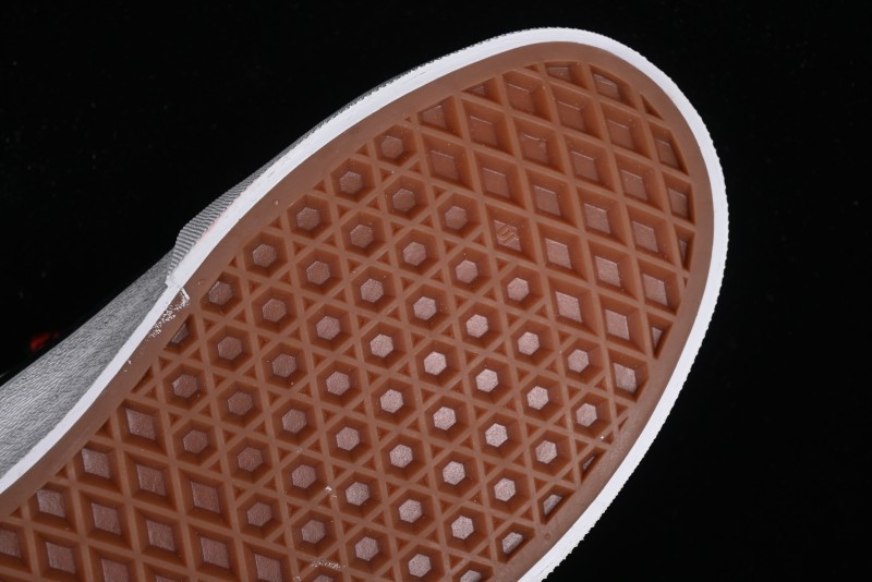 Vans Classics Knu Skool Patchwork Letter Lace-Up Chunky Tongue Platform Sneakers - VN0009QCBLK