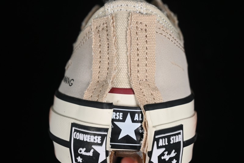 Feng Chen Wang Converse Chuck 70 Low 2-in-1 Deconstructed Canvas Sneakers - A07718C