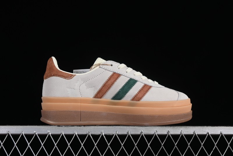 Adidas Originals Gazelle Bold IG3685 Low-Top Sneakers with Thick Sole for Casual Wear Anti-Slip and Durable - IG3685