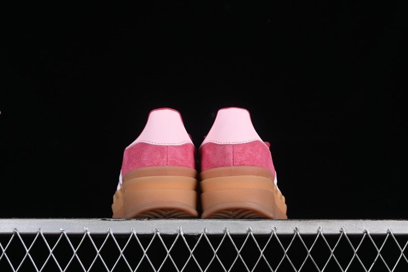 Adidas Originals Gazelle Bold Low-Top Sneakers with Anti-Slip Thick Sole - ID6997