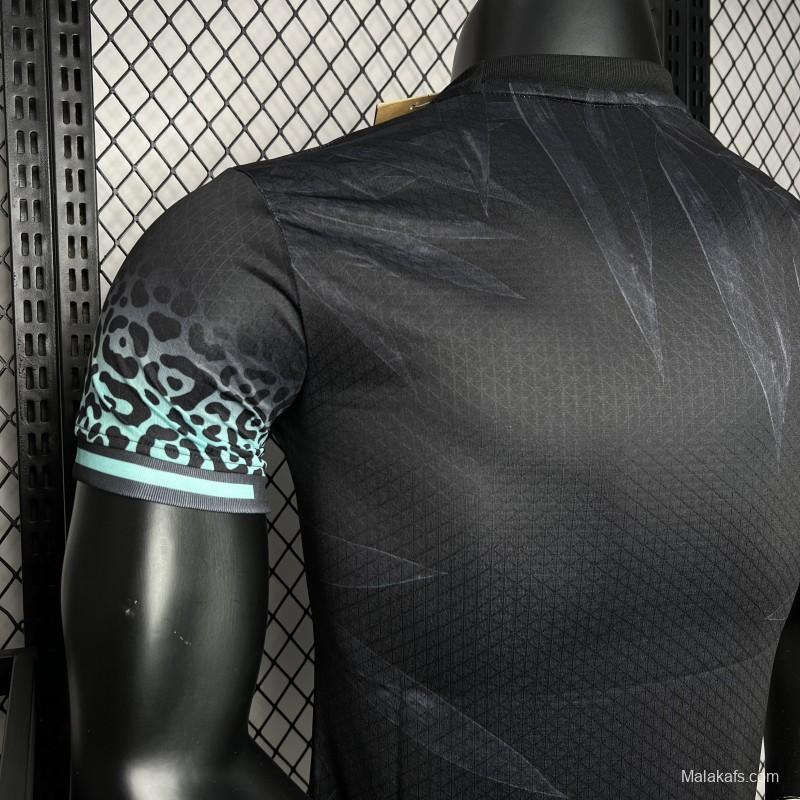 Player Version 2024 Brazil Pele Black Special Edition Jersey