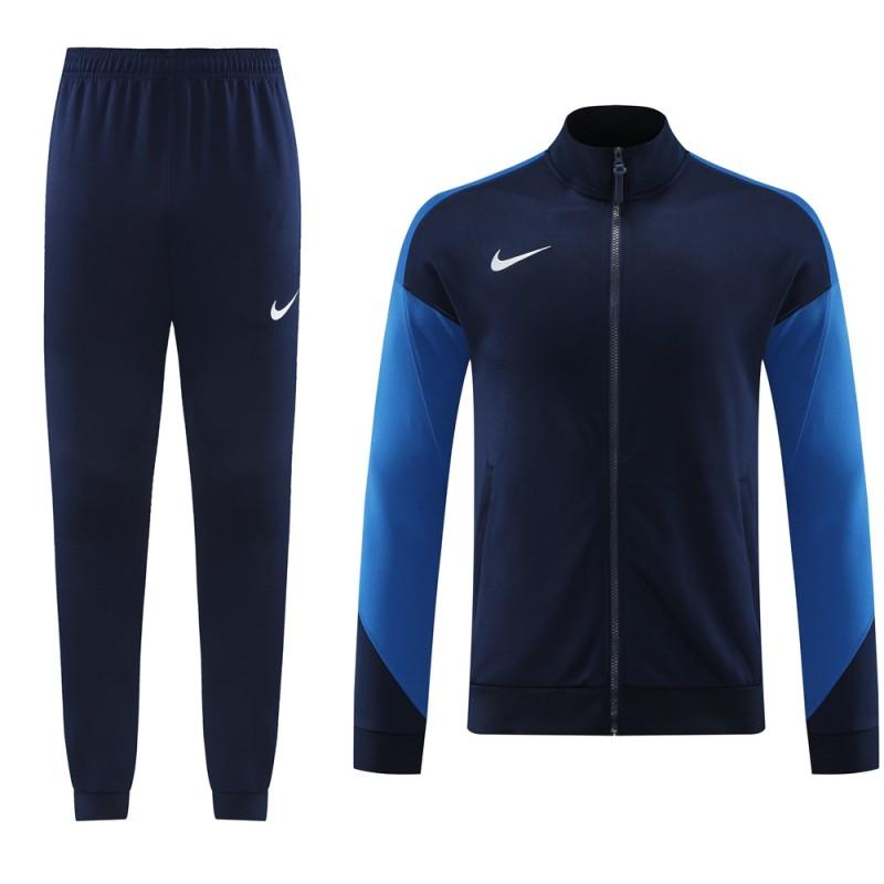 24/25 Nike Navy/Blue Full Zipper Jacket +Long Pants