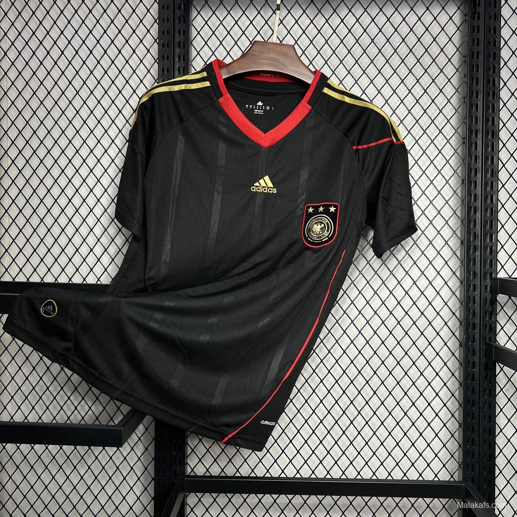 Retro 2010 Germany Away Black Jersey