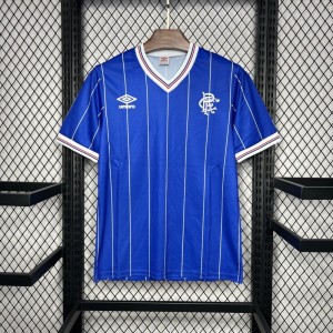 Retro 82/84 Glasgow Rangers Home Jersey