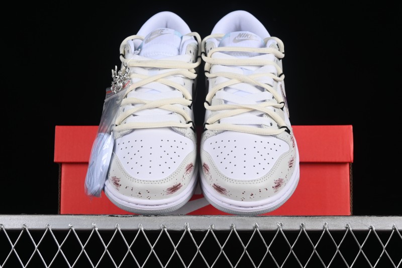 Nike Dunk Low SB 'Neutral' Urban Ruins Skate Shoes with Strap - DV0831-101