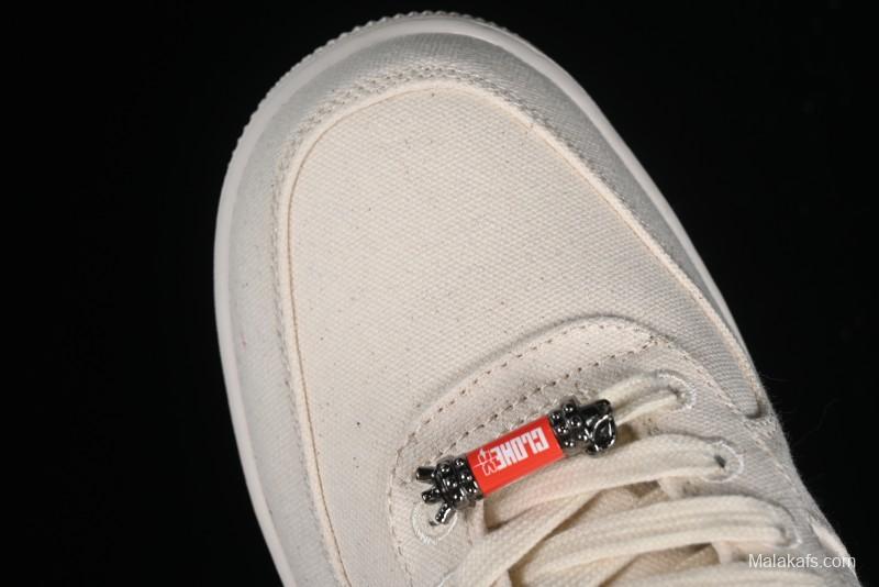 Nike RTFKT x Nike Air Force 1 Low Casual Sneakers with Full-Length Air Cushion - FQ3954-100