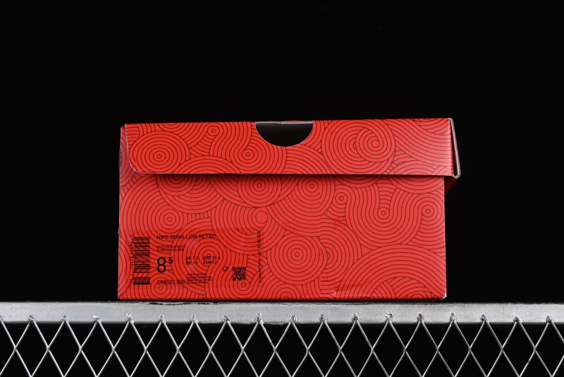Nike SB Dunk Low Chinese New Year Limited Edition - Lucky Red Anniversary Custom Low-Top Casual Sneakers - CR8033-506
