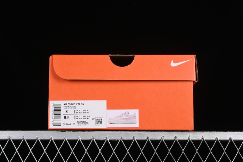 Nike Air Force 1 '07 Low Casual Sneakers with Full-Length Air Cushion - DV3808-001