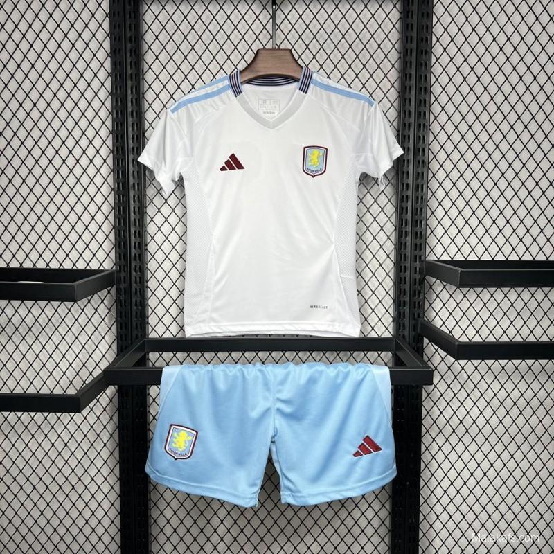 2024/25 Kids Aston Villa Away Kit