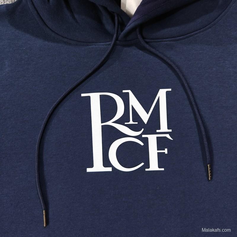 24/25 Real Madrid RMCF Beige/Grey/White/Navy/Black Hoodie