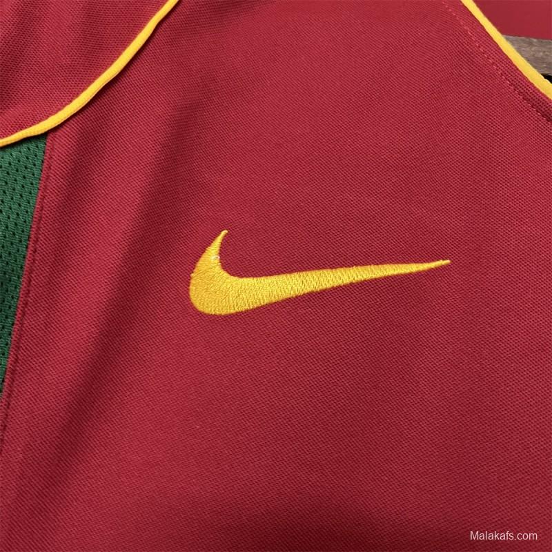 2002 Retro Portugal Home Jersey