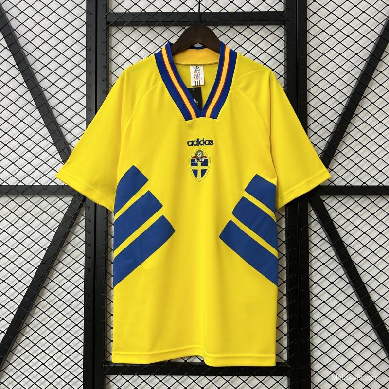 Retro 1994 Sweden Home Jersey