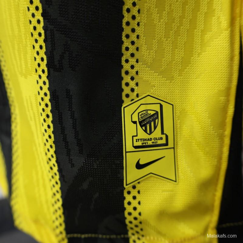 Player Version 25/26 Al-Ittihad Home Jersey