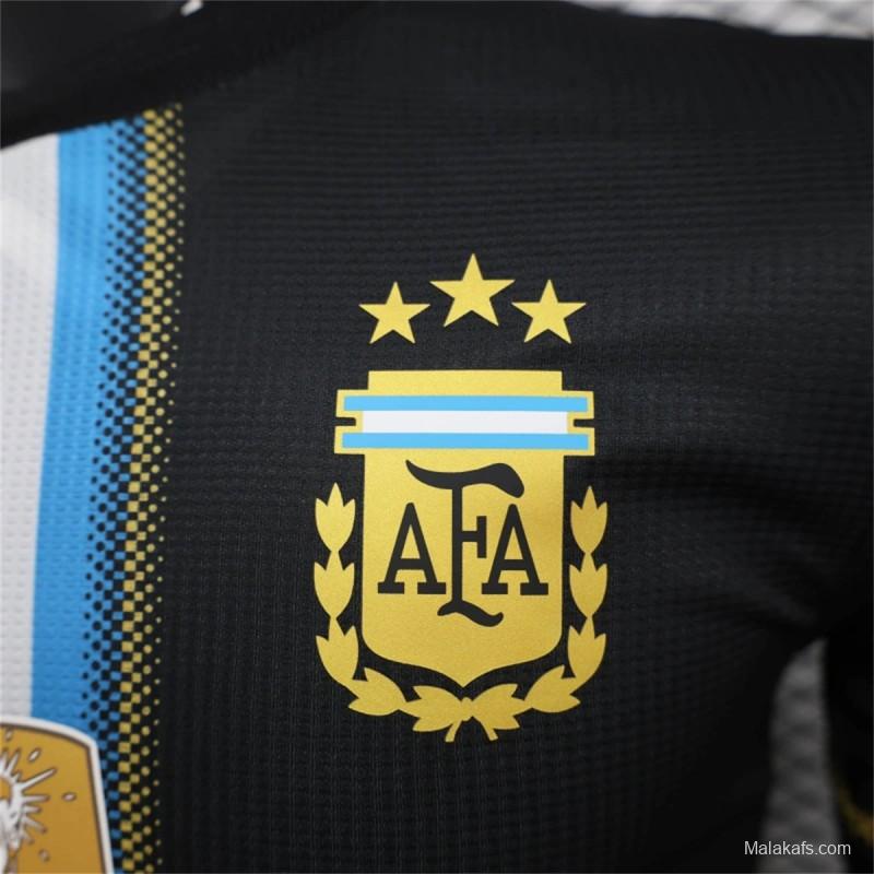 25/26 Player Version Argentina Black Special Concept Jersey