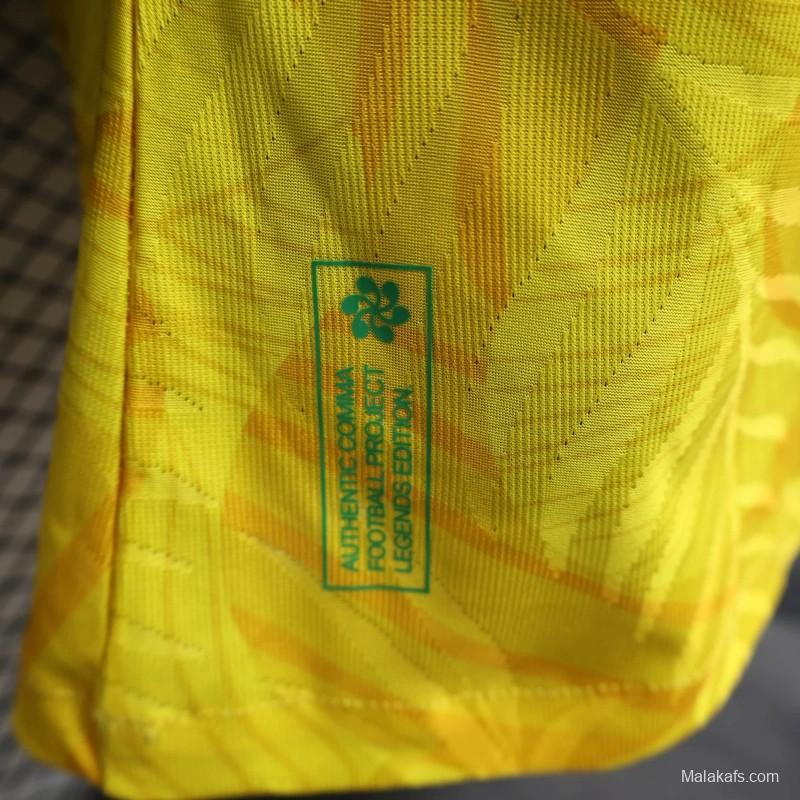 25/26 Player Version Brazil Commemorative Edition Yellow Jersey