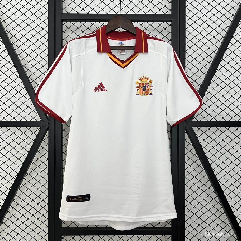 2000 Retro Spain Away Jersey