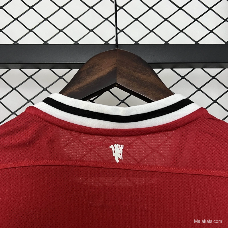 11/12 Retro Manchester United Home Jersey